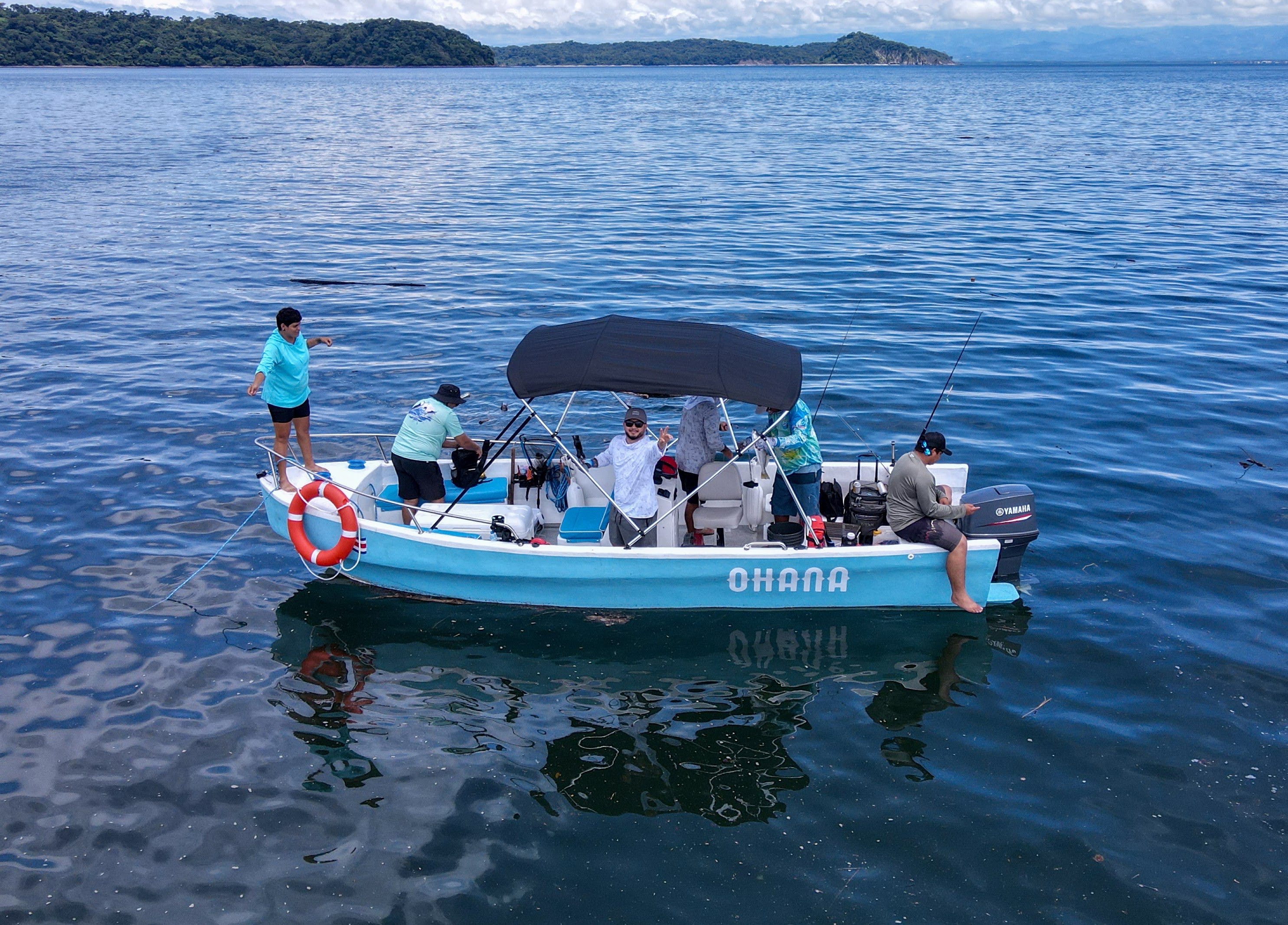 Costa Rica fishing boat captain
